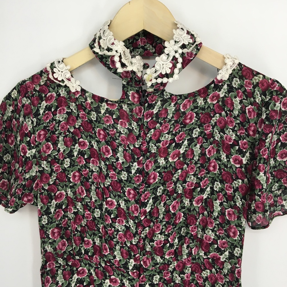 Gunne Sax Vintage Floral 70's Rare Maxi Dress - Picture 8 of 8